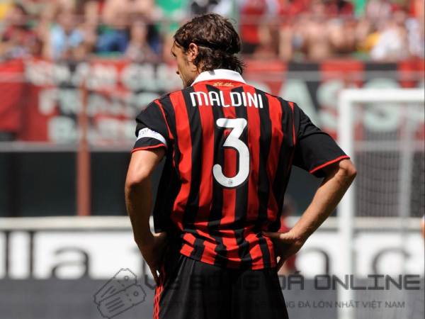Số áo Maldini tại đội tuyển quốc gia Italia